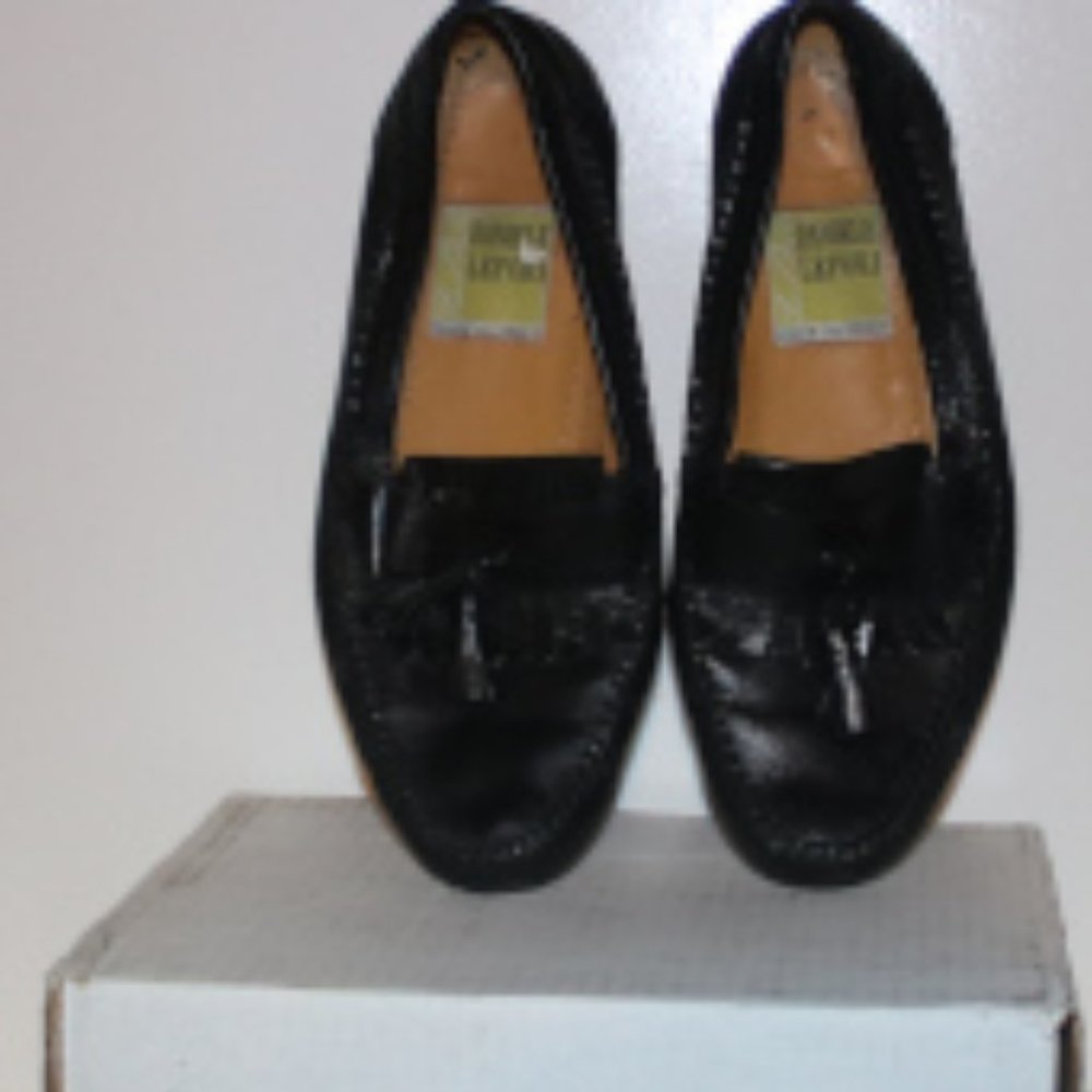 Men's Black Daniele Lepori Dress Shoes. Size 9.5.